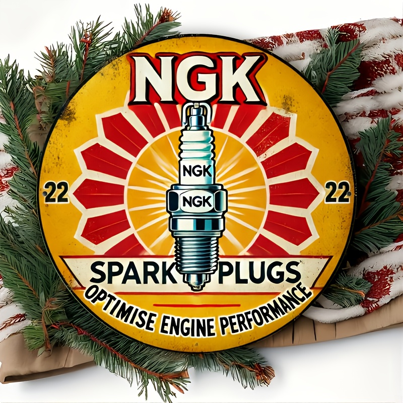 NGK-letrero de estaño de Metal - Vintage Collectible Plates reseña y precio