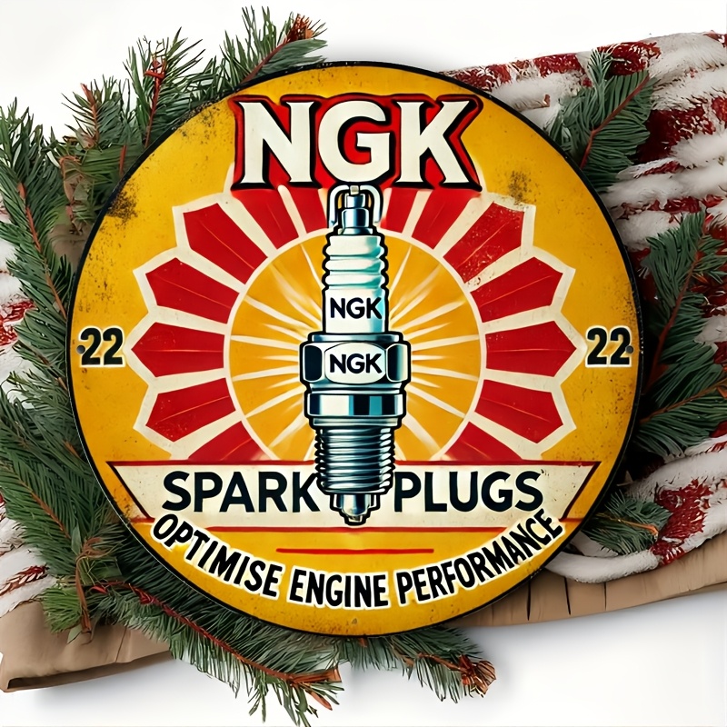 NGK-letrero de estaño de Metal - Vintage Collectible Plates reseña y precio