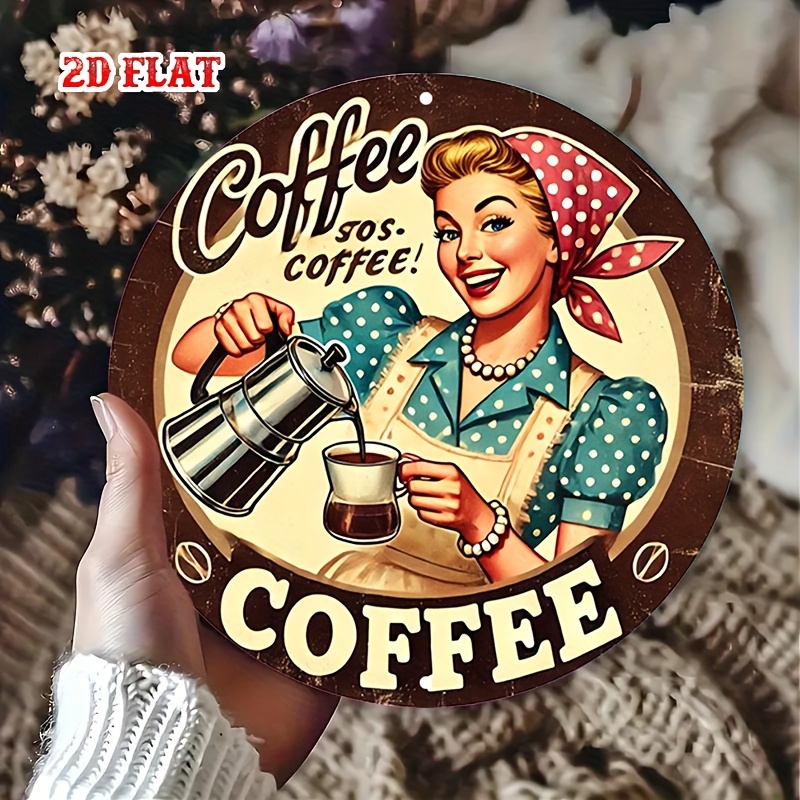 [2D Flat] Letrero de café de a - Vintage Collectible Plates reseña y precio