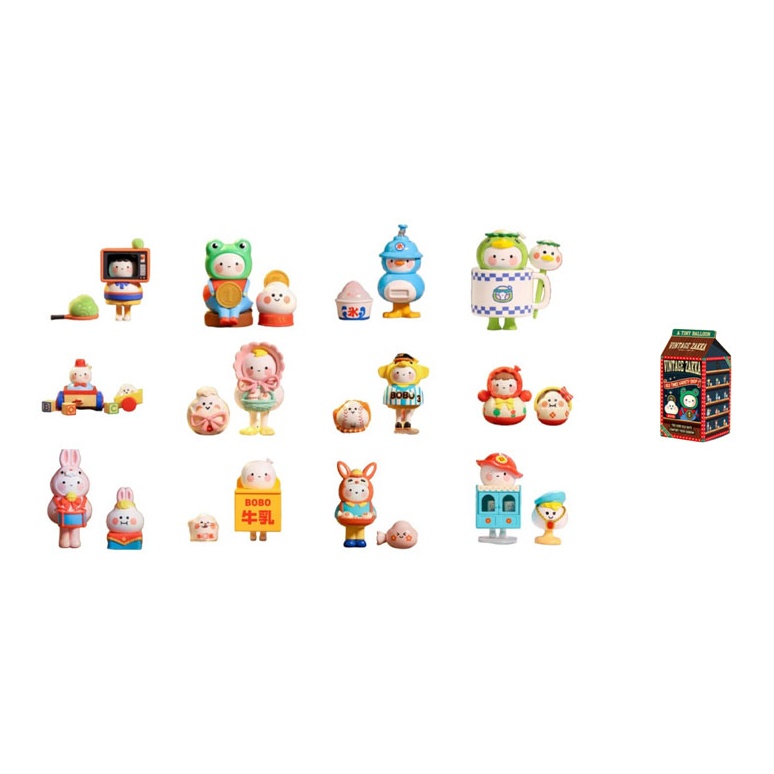 POP MART Bobo&Coco Colección V - Vintage Collectibles Store reseña y precio