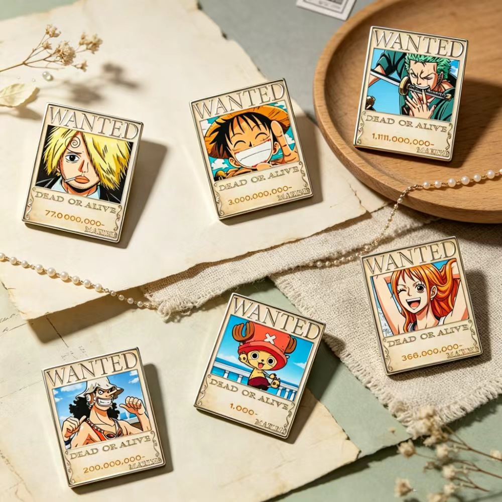 Set de 8 insignias con diseño  - Vintage Collectible Posters reseña y precio