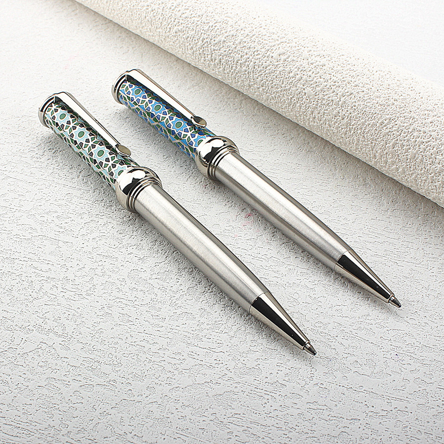 Bolígrafo metálico con diseño  - Vintage Collectible Pens reseña y precio